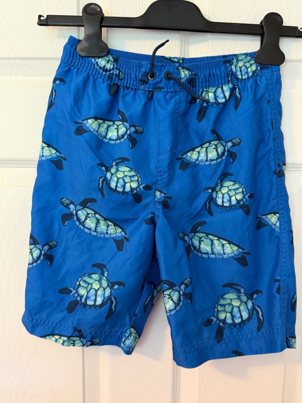 Tea Collection Blue Turtle Swim Trunks